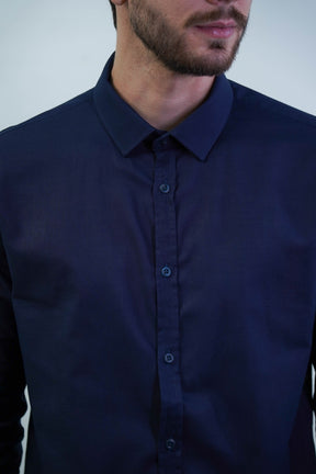 CAMISA SOCIAL MANGA LONGA SLIM FIT FLAMÊ