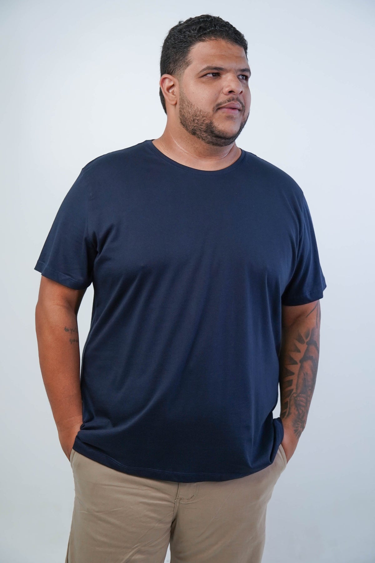 CAMISETA PIMA PLUS SIZE