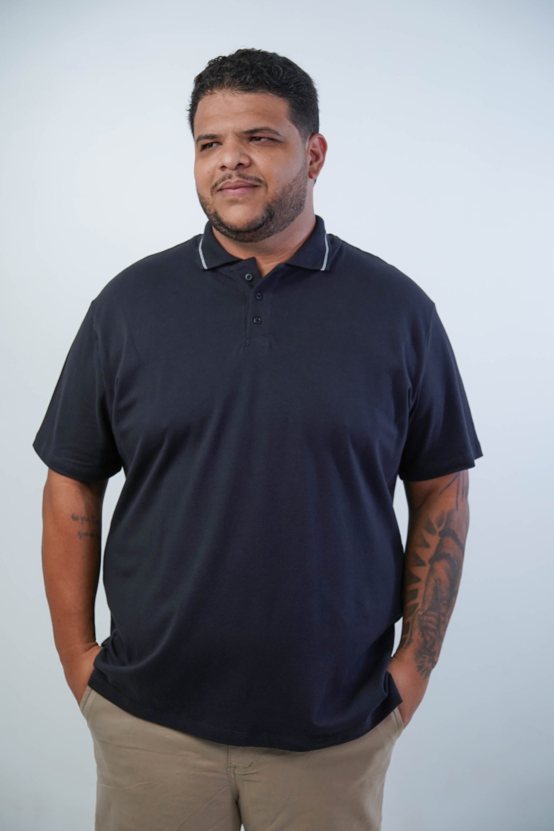 POLO PIQUET GOLD PLUS SIZE