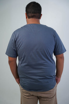 CAMISETA BÁSICA GOLA REDONDA LISA PLUS