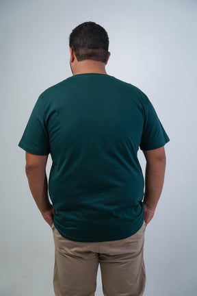 CAMISETA BÁSICA GOLA REDONDA LISA PLUS