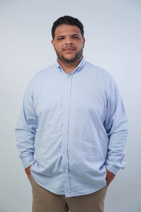 CAMISA MANGA LONGA PLUS OXFORD BUTTON DOWN