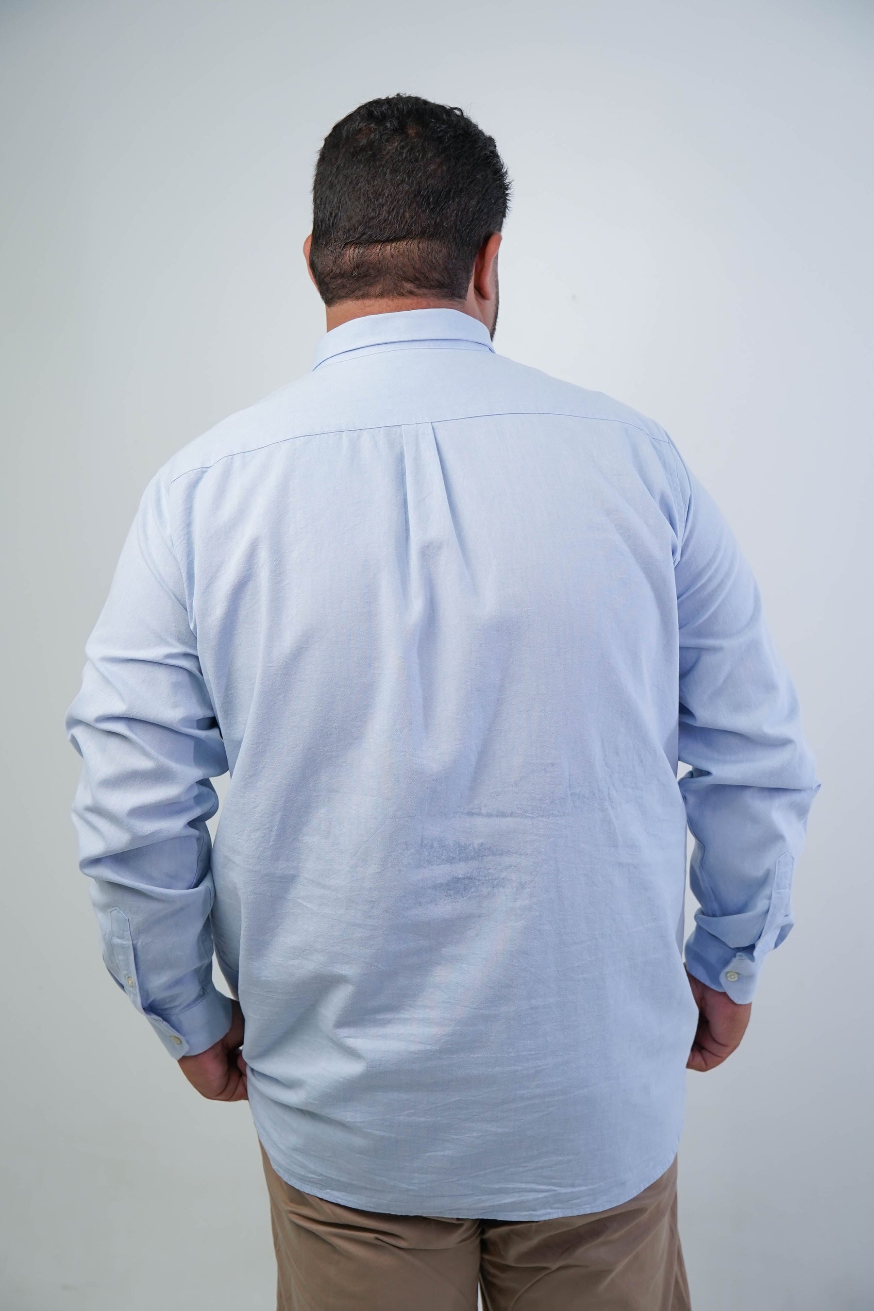 CAMISA MANGA LONGA PLUS OXFORD BUTTON DOWN