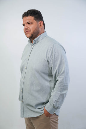 CAMISA MANGA LONGA PLUS OXFORD BUTTON DOWN