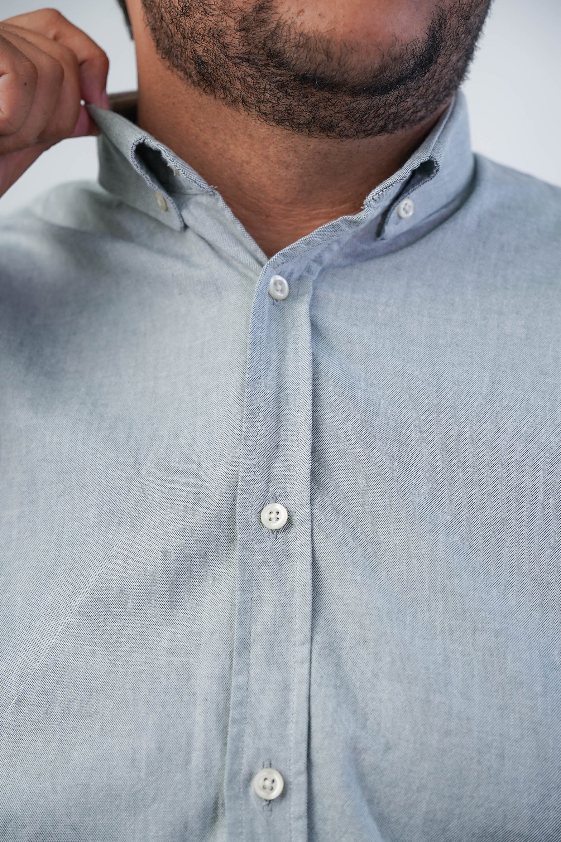 CAMISA MANGA LONGA PLUS OXFORD BUTTON DOWN