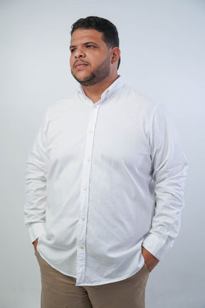 CAMISA MANGA LONGA PLUS OXFORD BUTTON DOWN