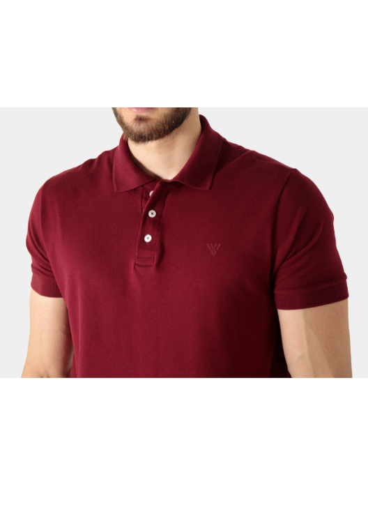 POLO COTTON PIMA COM ELASTANO LISA
