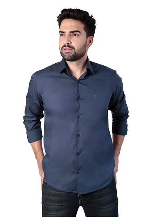 CAMISA MANGA LONGA COMFORT BÁSICA