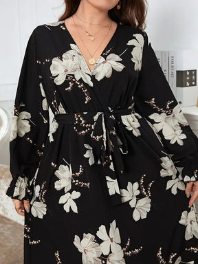 Vestido Casual Mídi Columbine - Plus Size