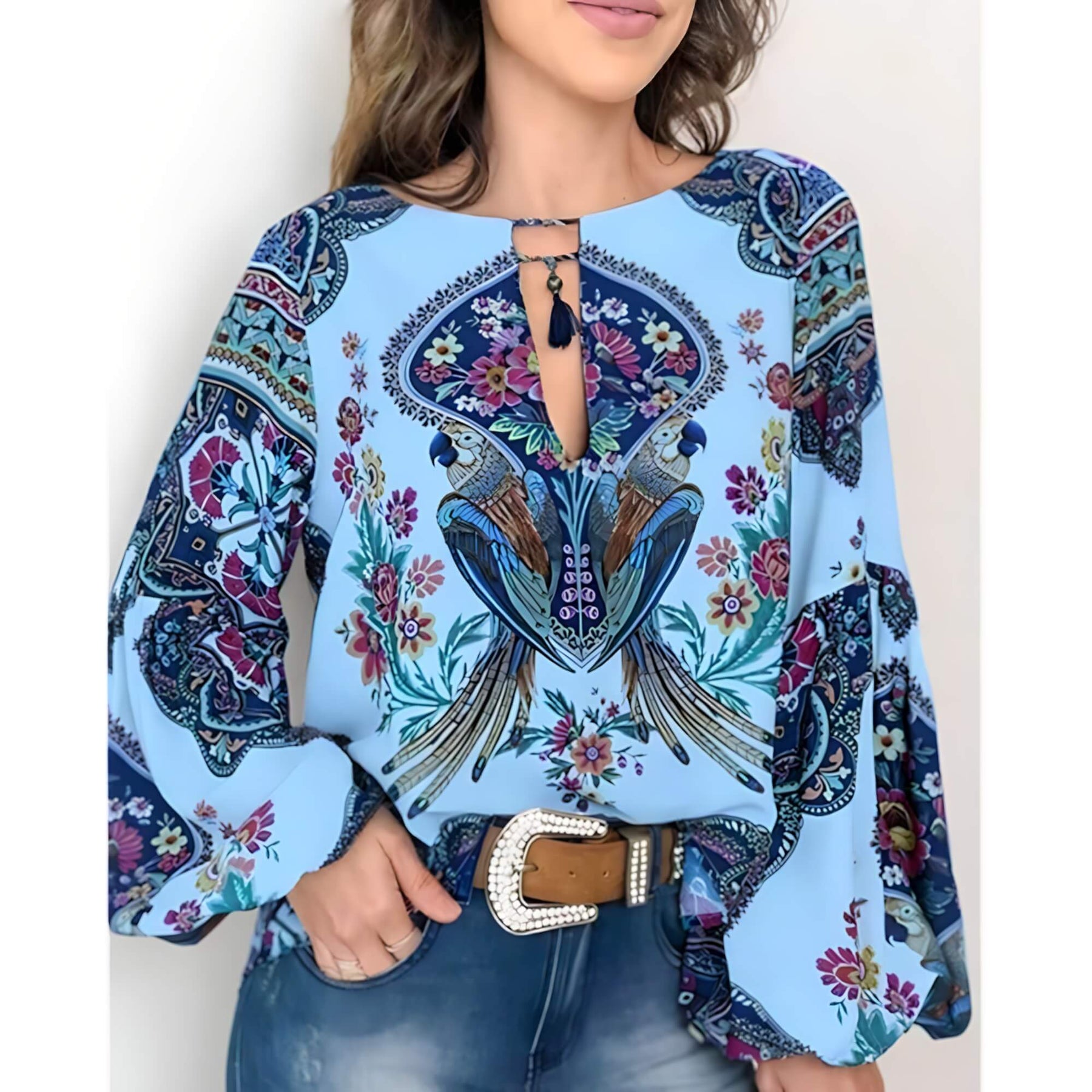 Blusa Estampada Alanya