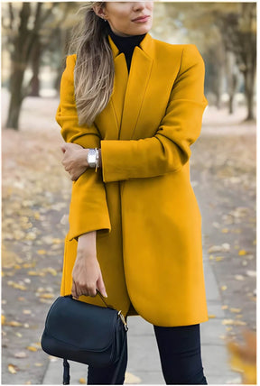 Blazer Alongado de Lã Batida Briseis