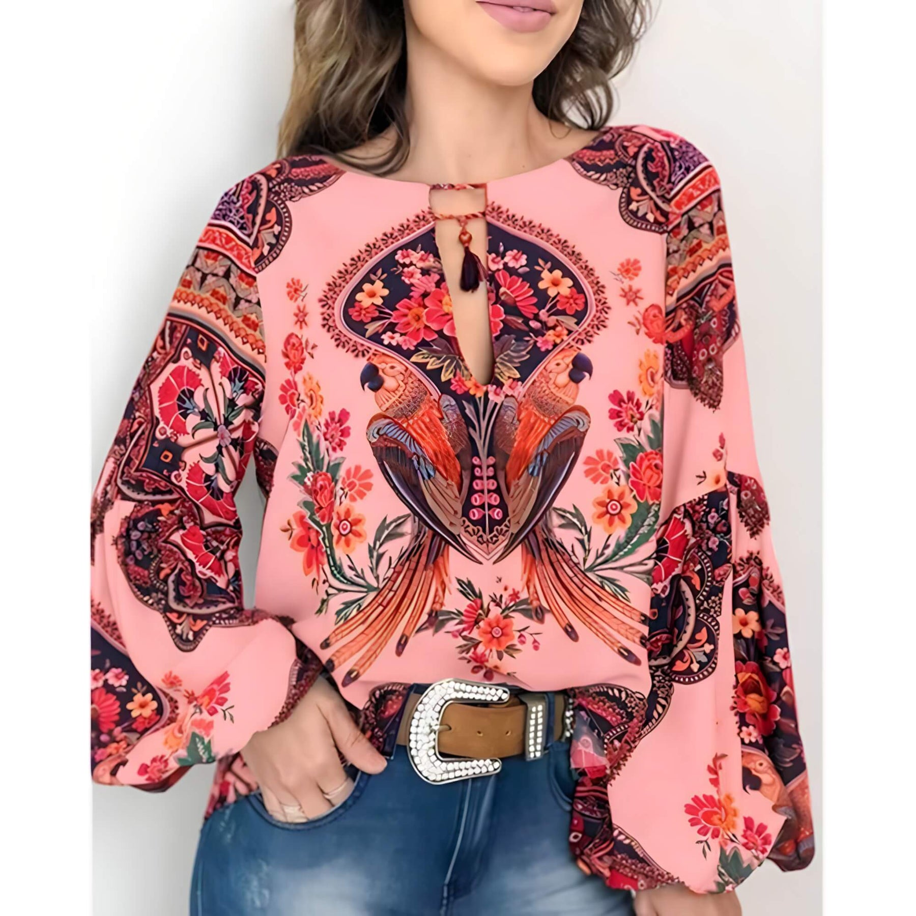 Blusa Estampada Alanya