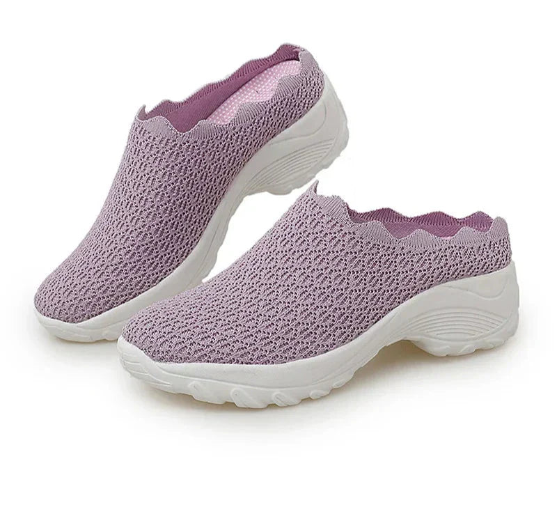 Tênis Confortável Ondinha | Sem Traseira