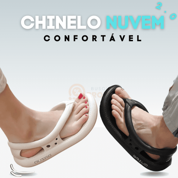 Chinelo Nuvem 2.0 - Super Confortável Frete grátis Para todo Brasil