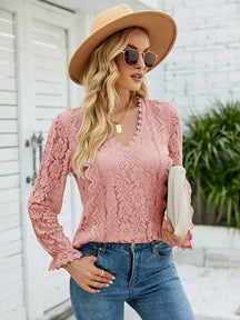 Blusa de Renda Bristol