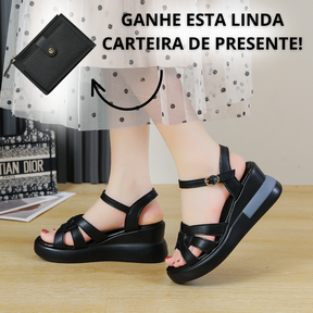 Sandália Confortável ComfortMax + Carteira