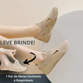 Tênis Anatômico Feminino | Comfort Light + Meias Invisíveis