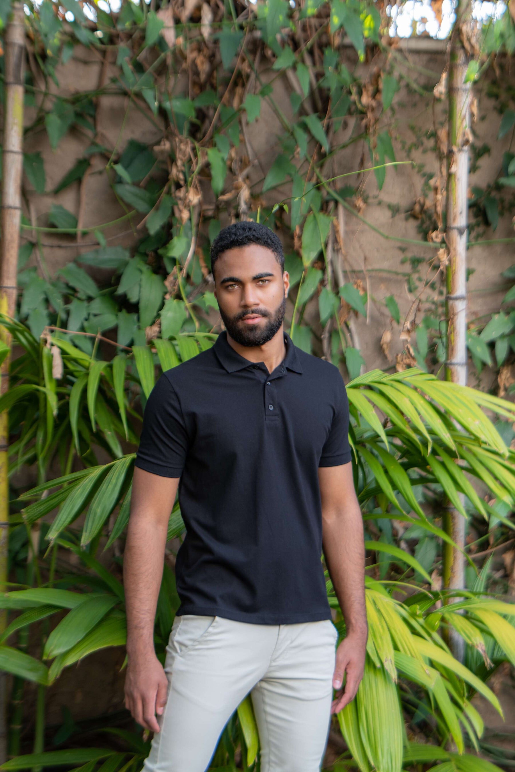 POLO PIQUET PIMA COM ELASTANO LISA