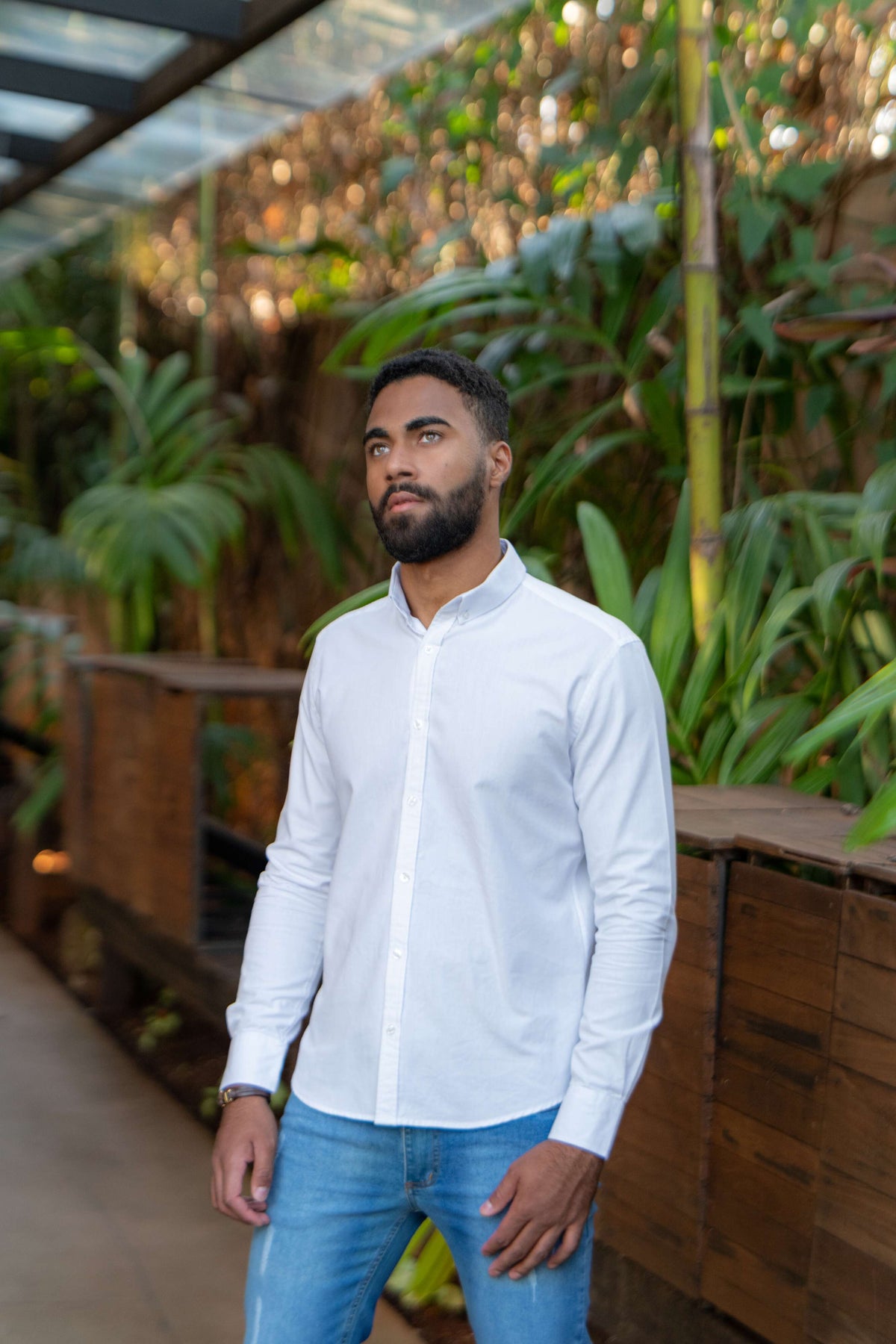 CAMISA MANGA LONGA SLIM FIT OXFORD BUTTON DOWN