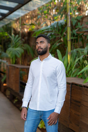 CAMISA MANGA LONGA SLIM FIT OXFORD BUTTON DOWN