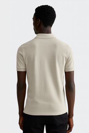 POLO PIQUET PIMA COM ELASTANO LISA