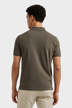 POLO PIQUET PIMA COM ELASTANO LISA