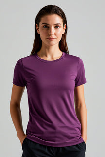 CAMISETA FEMININA FITNESS DRY POLIAMIDA