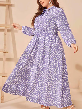 Vestido Mídi Bordelais - Plus Size