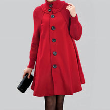 Casaco Feminino de Lã Batida Alongado Dakota