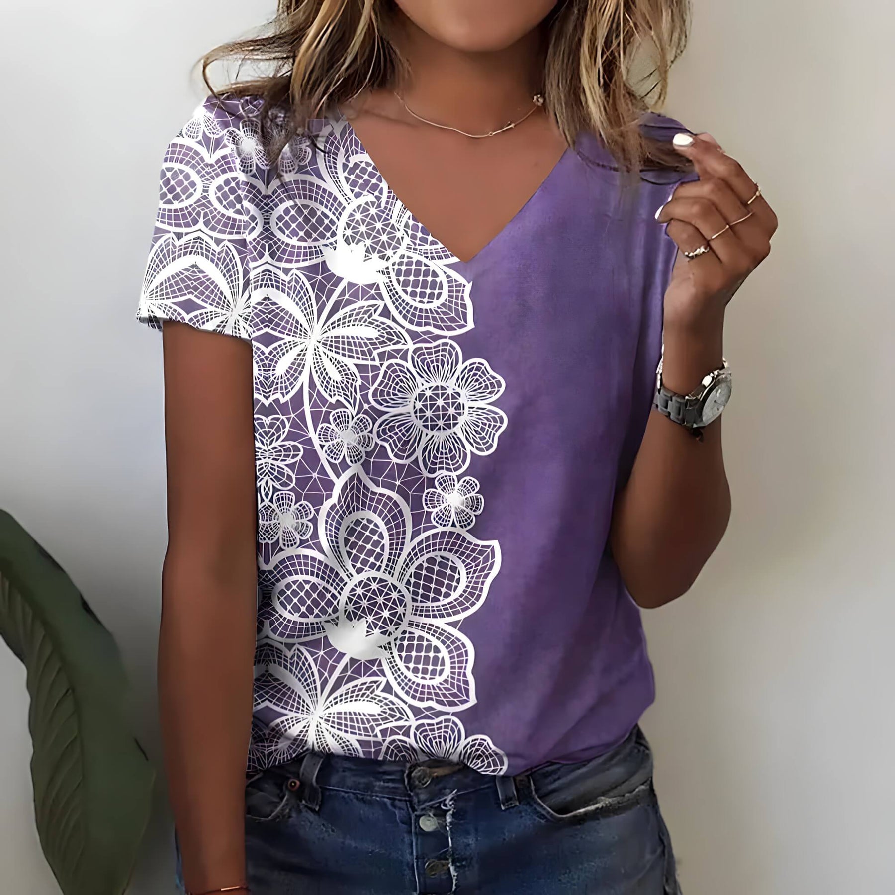 Blusa Feminina Casual Madalena