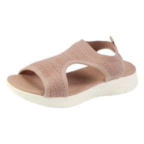 Sandália Confortável com Detalhe Cavado | Elisa