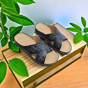 Sandália Confortável em X