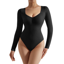 Body Suit Shape Slim Manga Longa