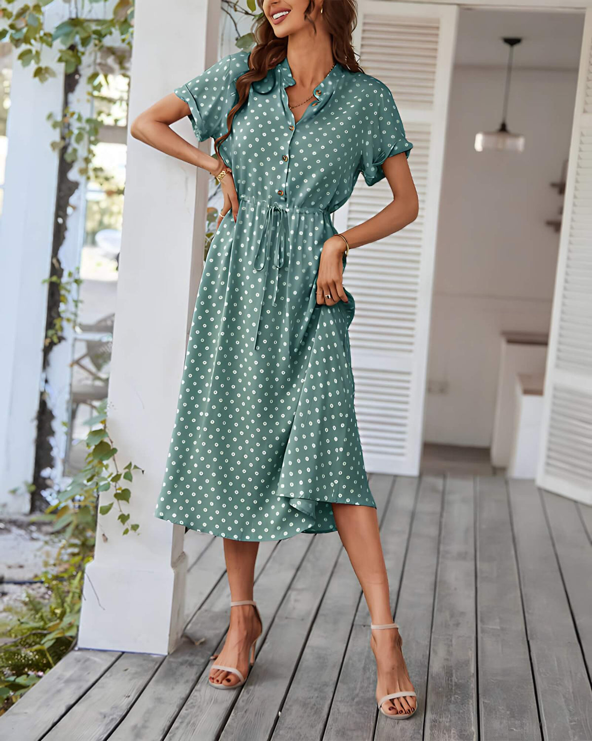 Vestido Mídi Casual Frida