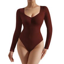 Body Suit Shape Slim Manga Longa