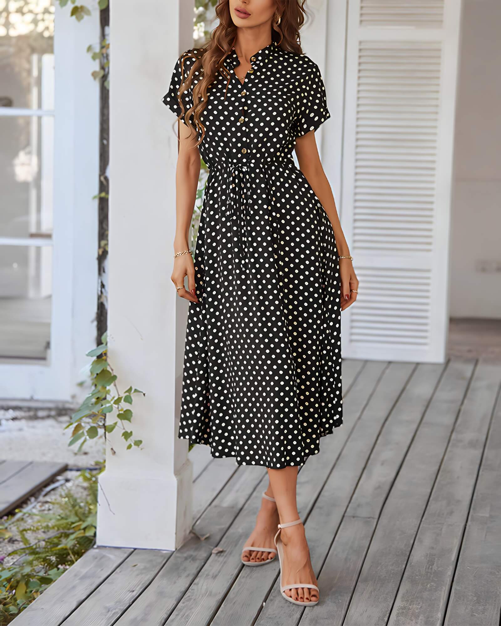 Vestido Mídi Casual Frida