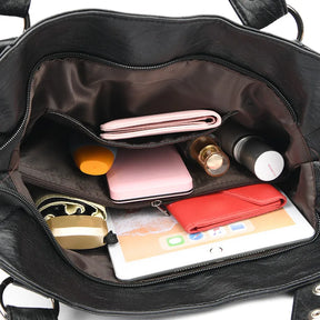 Bolsa Feminina de Couro Genuíno - Classic Premium