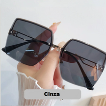 Óculos de Sol Quadrado Clarice