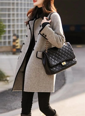 Casaco Feminino de Lã Batida Lecce