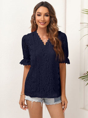 Blusa de Renda Pulsatille