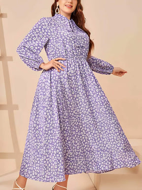 Vestido Mídi Bordelais - Plus Size