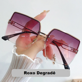 Óculos de Sol Quadrado Clarice