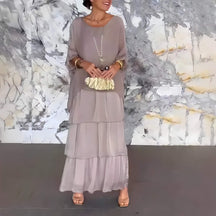 Vestido Longo de Chiffon Aurélide