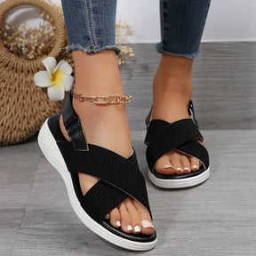 Sandália Anatômica Miranda Fechamento em Velcro