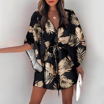 Vestido Curto com Amarração Mileto