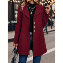 Casaco Feminino de Lã Batida Lysandra