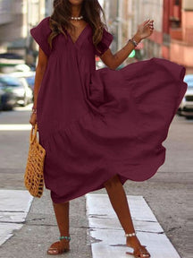 Vestido Mídi Casual Nalani