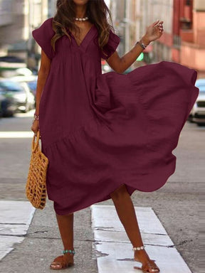 Vestido Mídi Casual Nalani