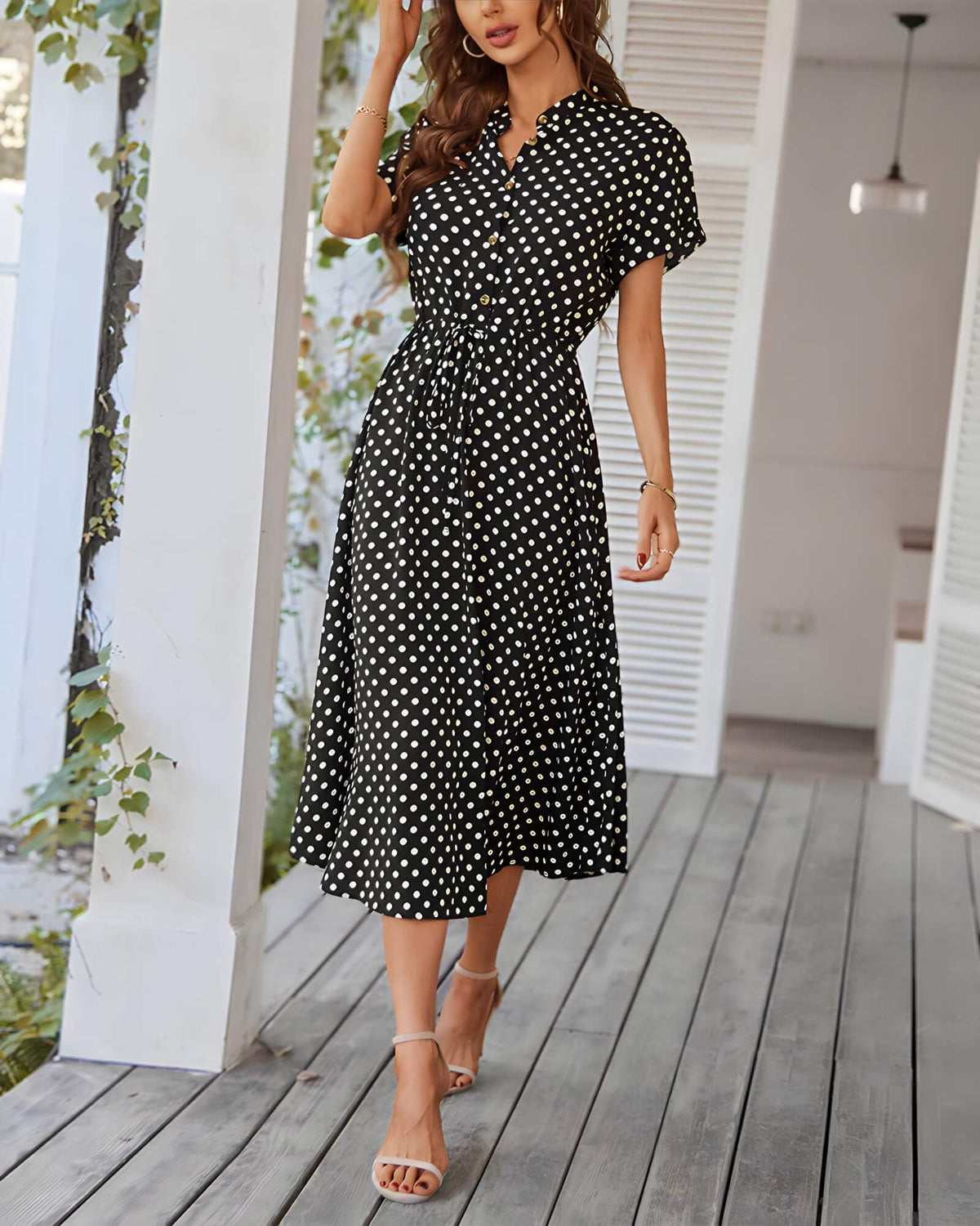 Vestido Mídi Casual Frida