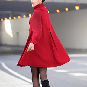 Casaco Feminino de Lã Batida Alongado Dakota